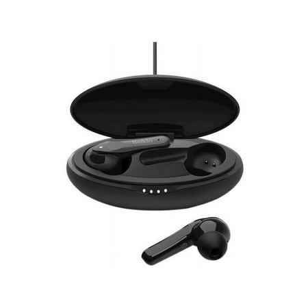 Belkin - SOUNDFORM Move Plus True Wireless Earbuds - Black