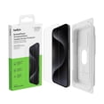 thumbnail image 1 of Belkin ScreenForce Tempered Glass Screen Protector with Easy Align Tray for iPhone 14, iPhone 13, iPhone 13 Pro, 1 of 6