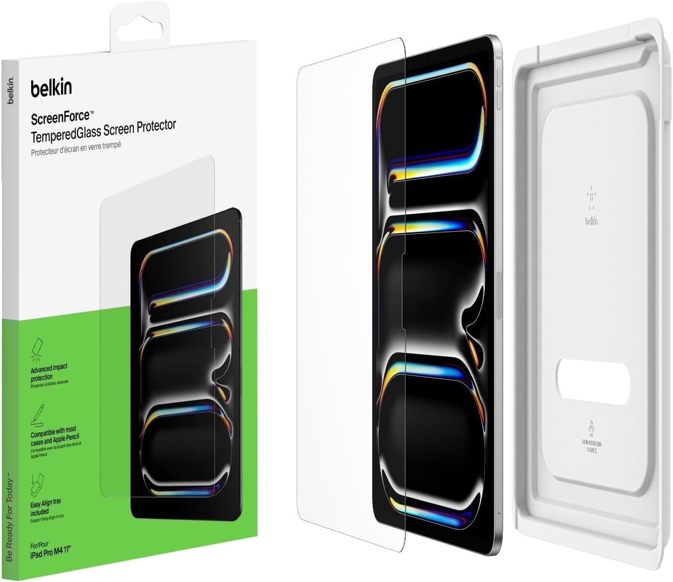 Belkin ScreenForce TemperedGlass Screen Protector for Apple iPad