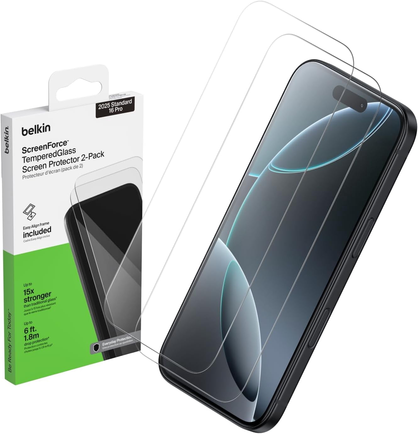 Belkin ScreenForce TemperedGlass Screen Protector for iPhone Air ...