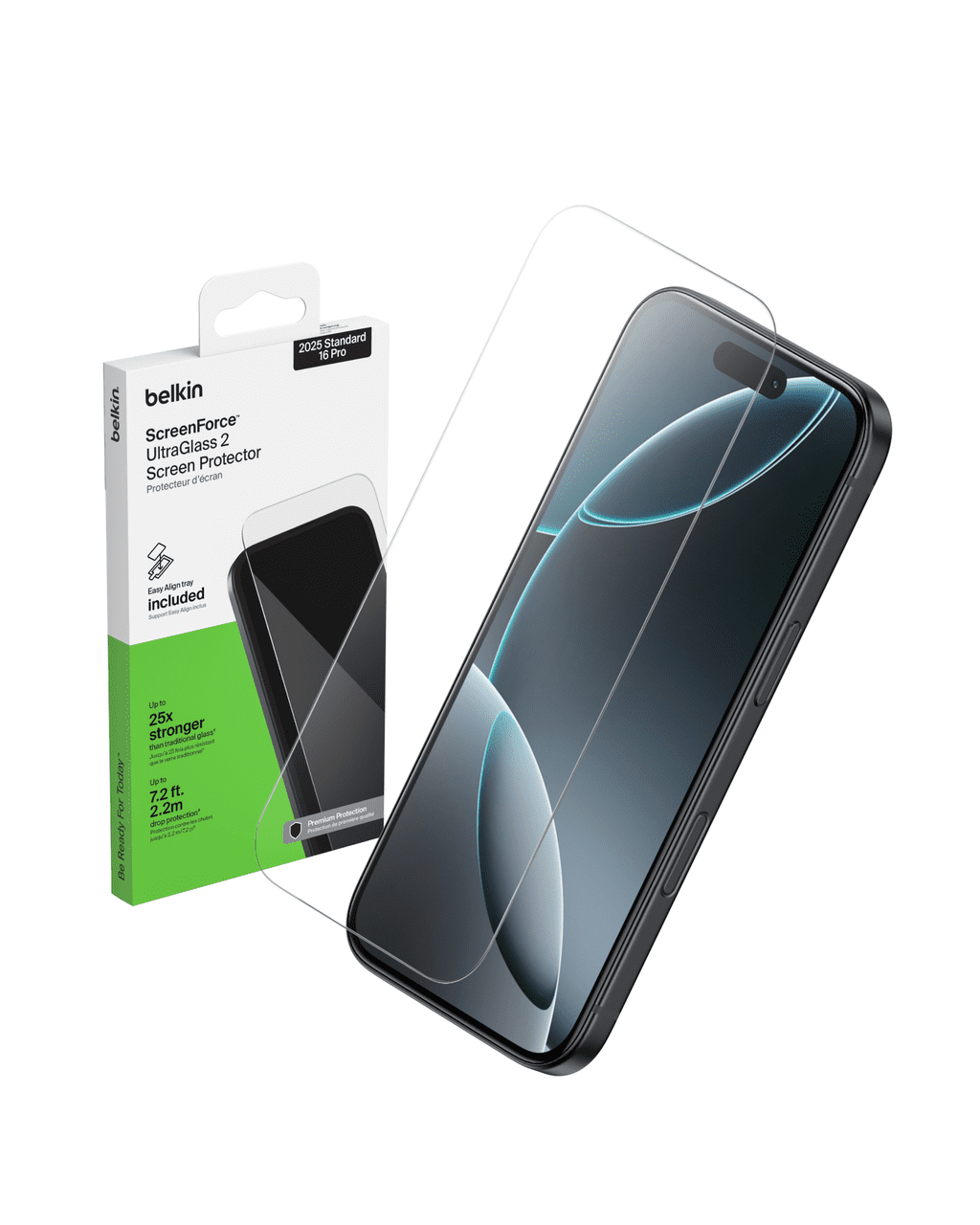 Belkin ScreenForce TemperedGlass Screen Protector for iPhone 17