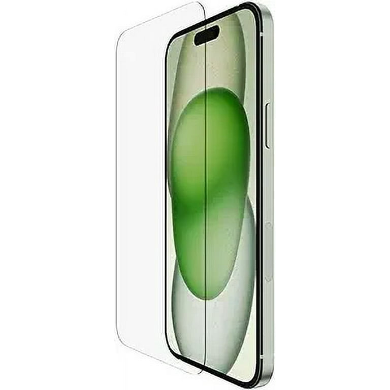 Belkin ScreenForce UltraGlass 2 Treated iPhone 15 and 14 Pro Screen  Protector - Scratch-Resistant, 9H Hardness Tested Glass w/Slim Design -  Includes