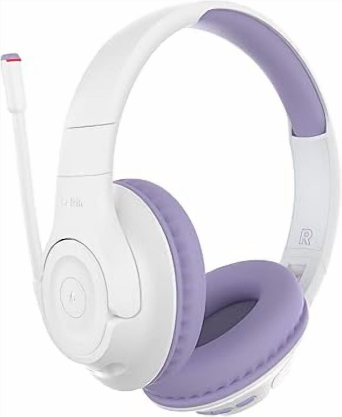 Belkin SoundForm Inspire Wireless Over-Ear Headset for Kids, Headphones for Girls and Boys, Online Learning, & Travel with Built-in Microphone-Compatible with iPhone, iPad, and More - Black