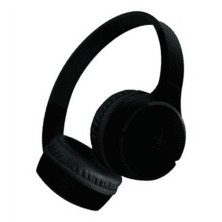 Belkin SoundForm Mini - Wireless Bluetooth Headphones for Kids with 30H Battery Life, 85dB Safe Volume Limit, Built-in Microphone - Kids On-Ear Earphones - Black