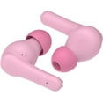 thumbnail image 1 of Belkin SoundForm Nano 2 Bluetooth Earbuds for Kids with Built-in Microphone, 28H Battery Life, Safe 85dB Volume, IPX5 Water Resistance - Kids Bluetooth Earbuds for iPhone, iPad, Galaxy, & More - Pink, 1 of 4