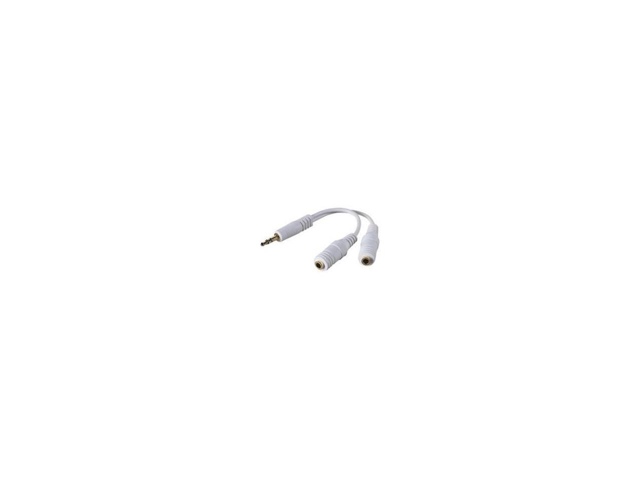 Belkin Speaker And Headphone Splitter, White - image 1 of 2