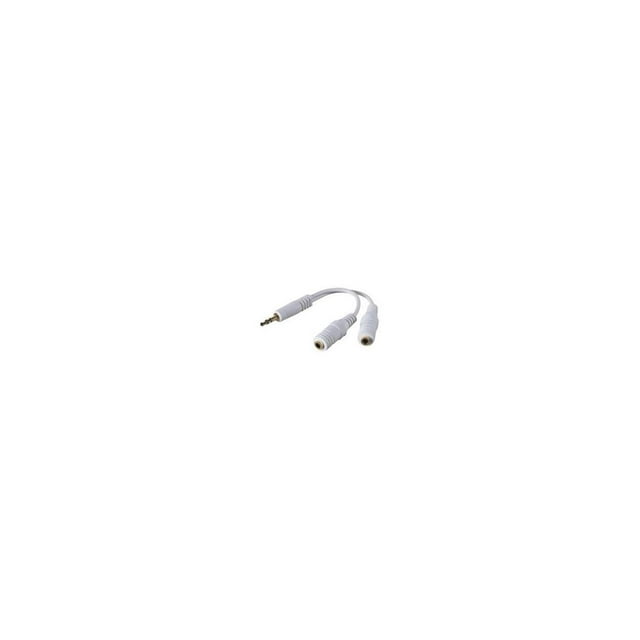 Belkin Speaker And Headphone Splitter, White