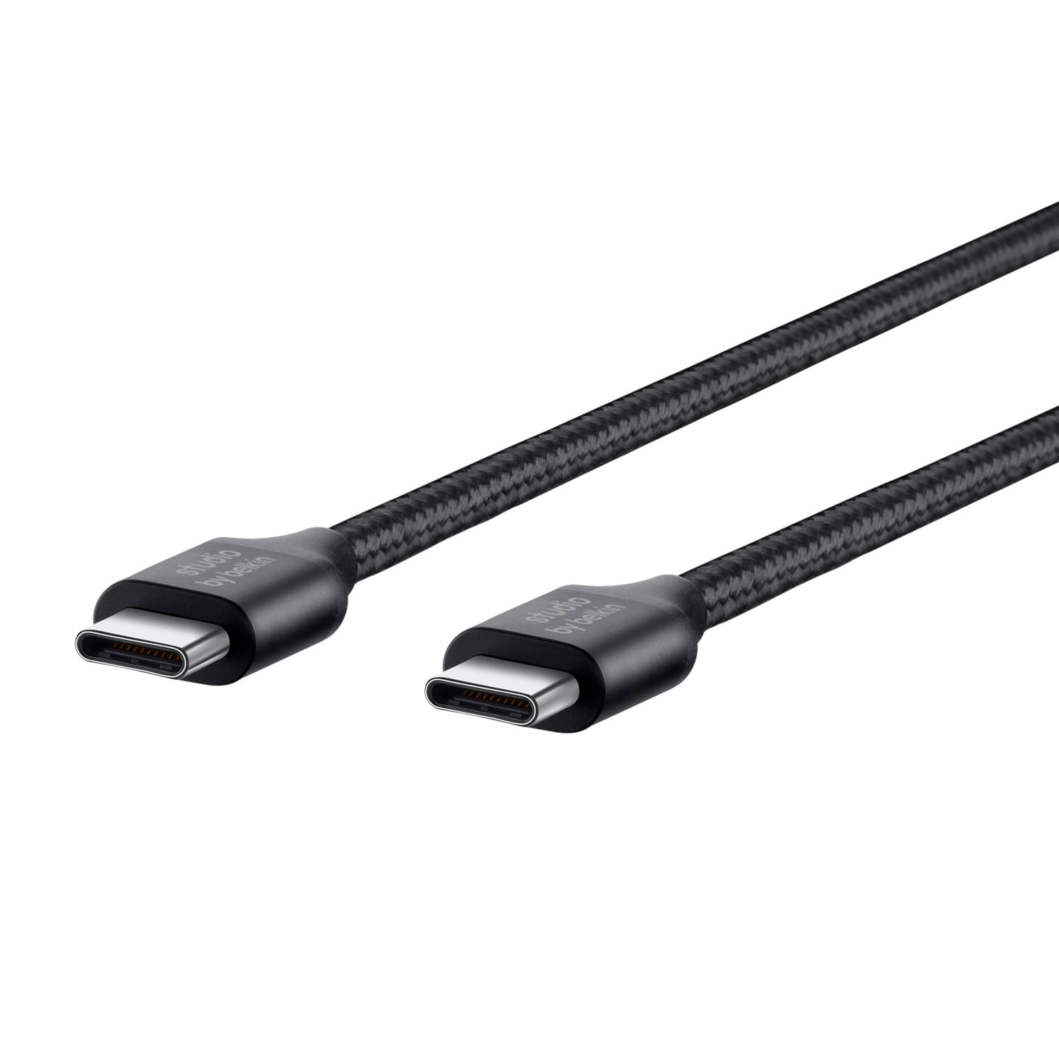 Belkin Studio by Metallic Black 5ft USB-C to USB-C Cable