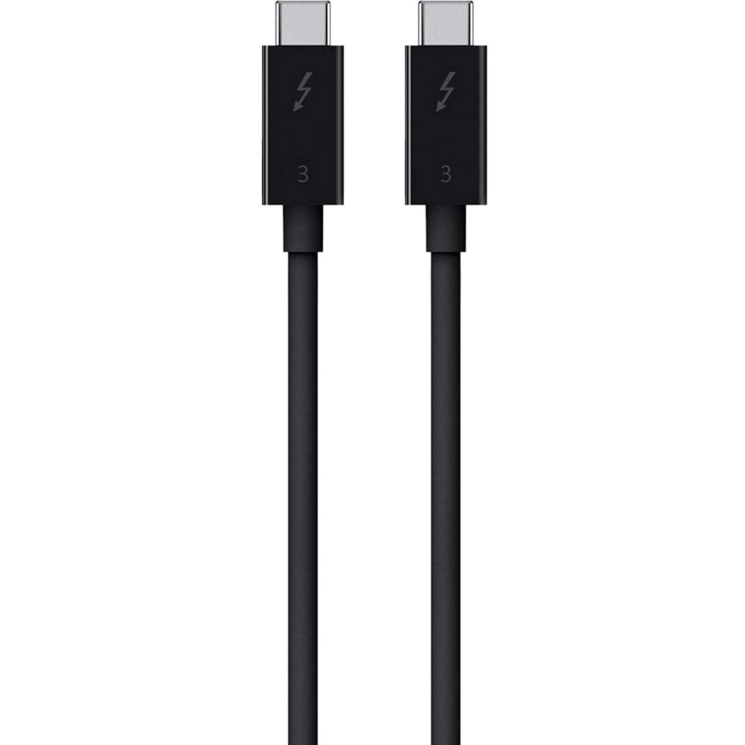 Belkin Thunderbolt 3 Cable, 100 Watts (6.5 Feet/ 2 Meters) - F2CD085bt2M-BLK