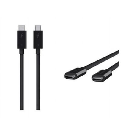 Belkin - 2.6' Thunderbolt Cable - Black