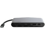 Belkin Thunderbolt 3 Dock Mini HD With Cable - Usb C Hub - Usb C Docking Station For Macos & Windows, Dual 4K @60hz, 40Gbps Transfer Speed, With Ethernet Port, BLACK