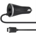 Belkin USBC Car Charger with Hardwired USBC Cable and USBA Port 5