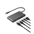 thumbnail image 1 of Belkin USB C Hub, 5-Port Hub w/ 4K HDMI Display @ 60Hz, 100W Power Delivery, Fast Data Transfer 5Gbps, USB C Multiport Adapter for MacBook, iPad Pro, Chromebook, & More - Upgraded HDMI 2.0, 1 of 7