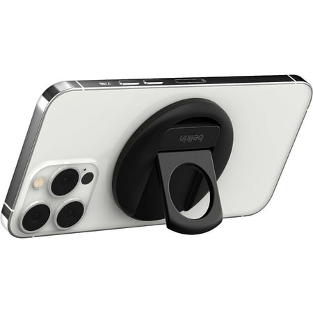 Belkin iPhone MagSafe Camera Mount for MacBook, iPhone Continuity Camera Mount, Turn iPhone to Webcam, Compatible with MacBook Pro, Air, iPhone 15, iPhone 14, iPhone 13, iPhone 12 - Black