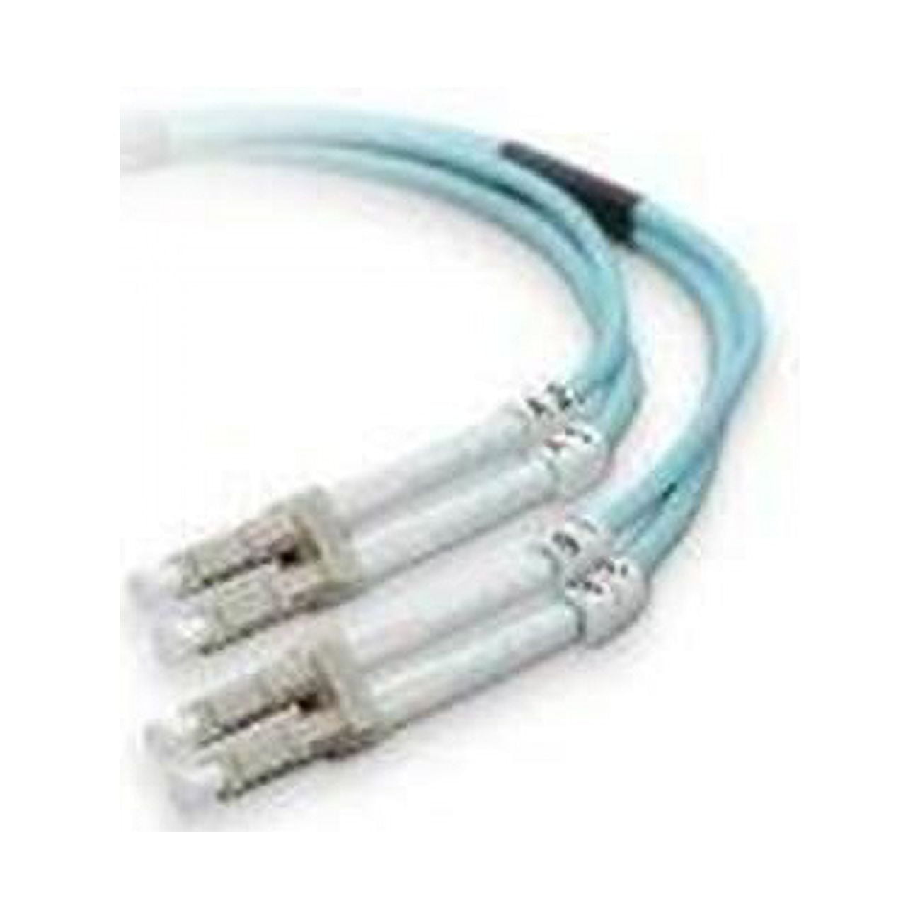 Belkinponents Cable-fiber-lc-lc-10m-lo Multimode-aqua-50-125-om4 ...