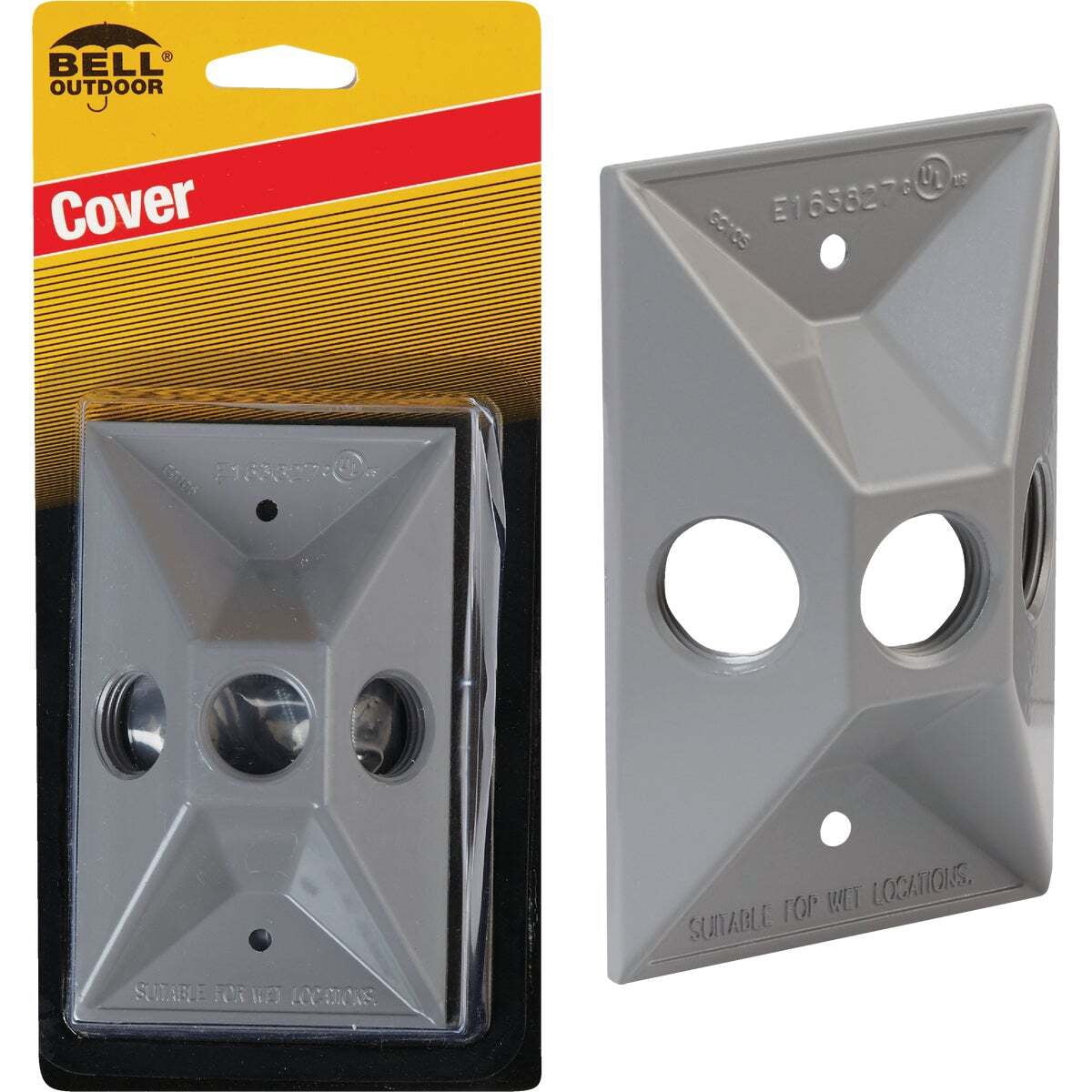 3-Pack Waterproof Outdoor Outlet Cover – Foldable Clear Plug Box For Standard Decorator Outlets & Switches, Easy DIY Installation