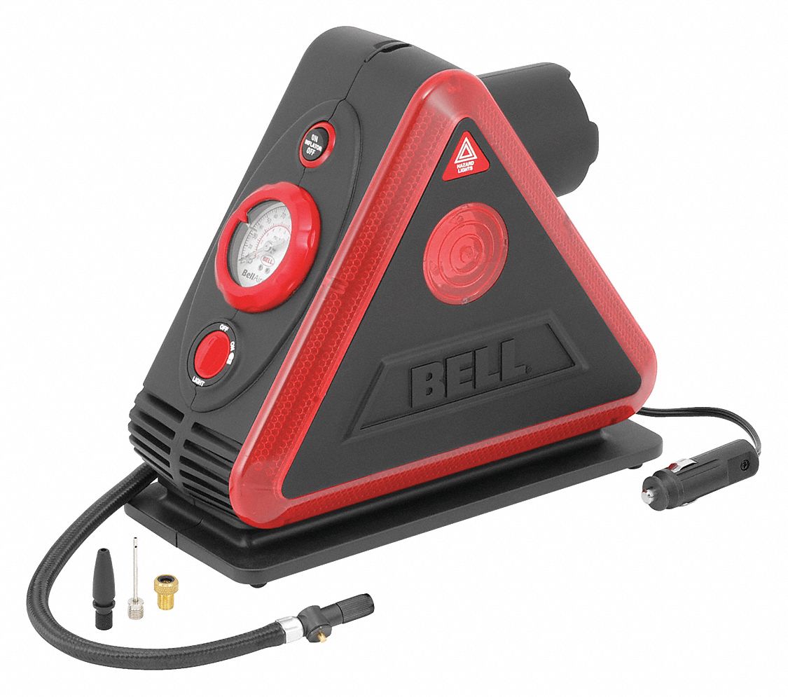 Bell 4000 Tire Inflator,10 Ft Power Cord  22-1-34000-8 - image 1 of 11