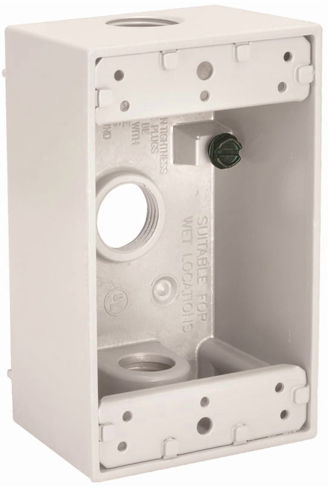 53201 Rect Box 1g 3-1/2 Wh - Walmart.com