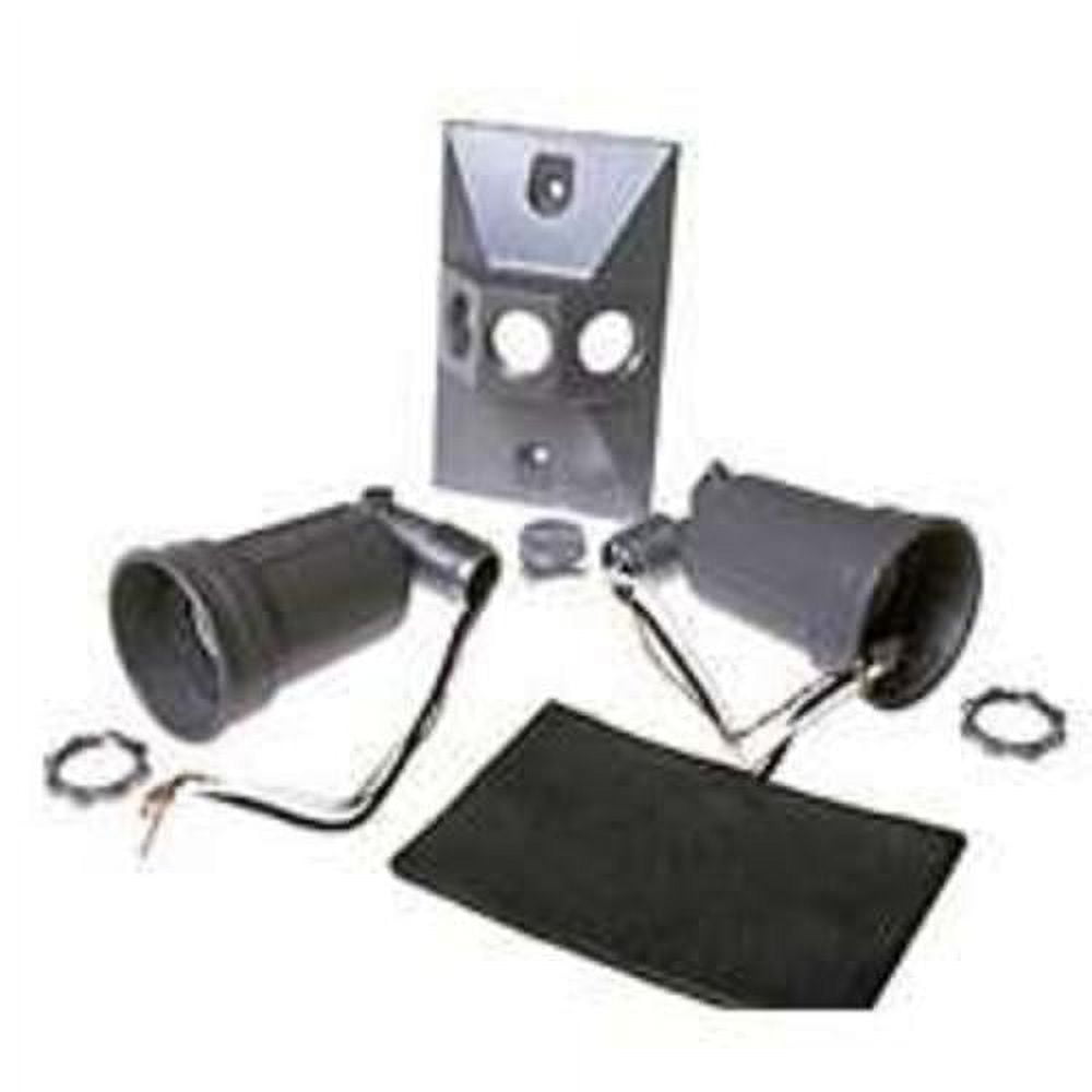 Bell 56215 2 Light Weatherproof Lampholder Cover, Gray, Each