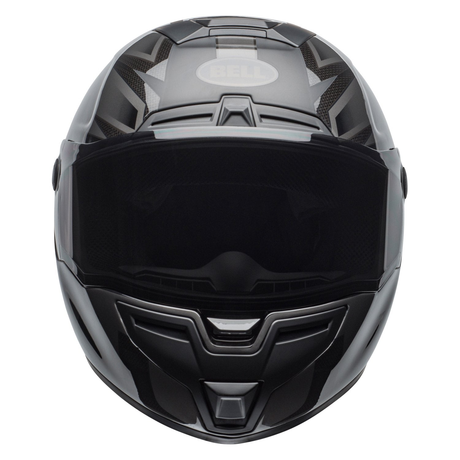Bell 7095596 - SRT Street Predator Small Matte/Gloss Black Full Face ...