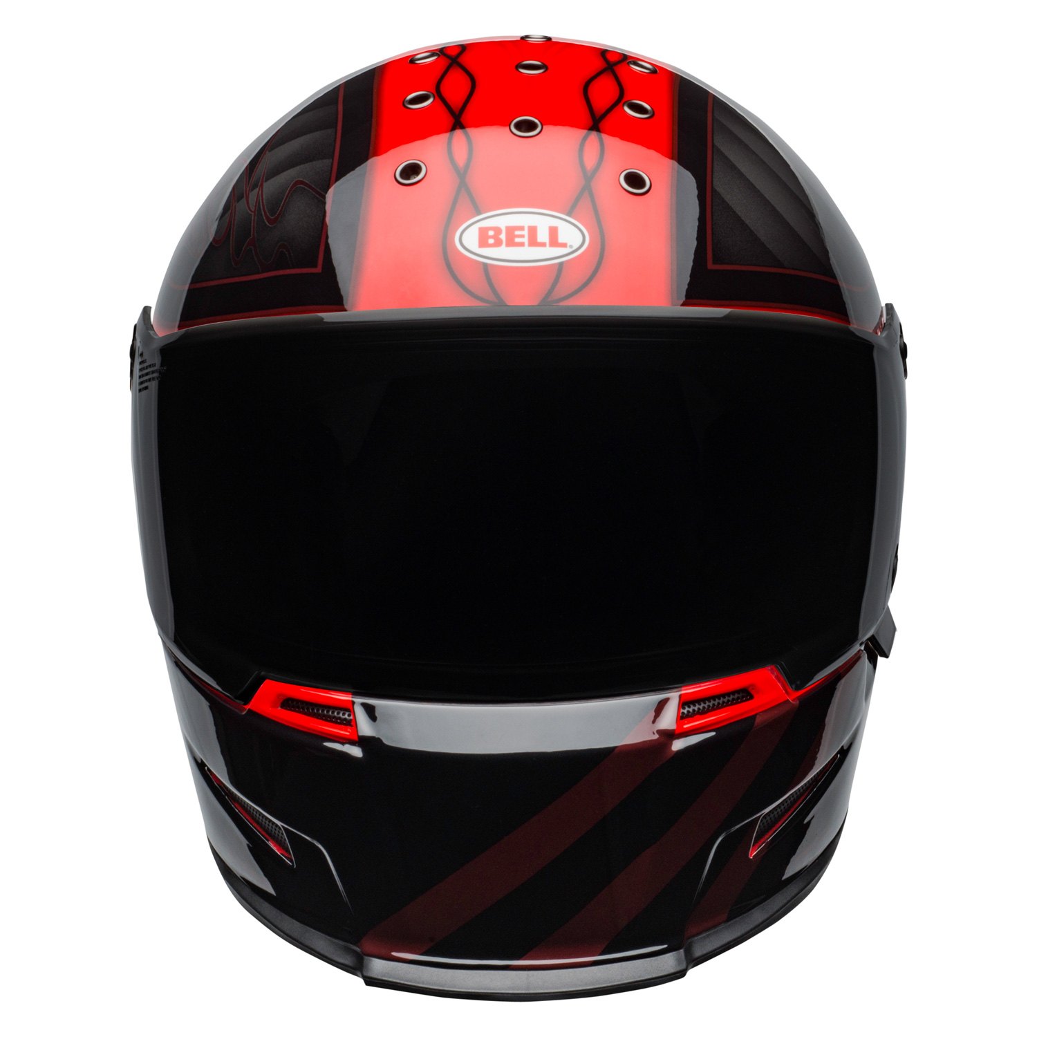 bell eliminator outlaw helmet (Outlaw Black/Red) Durian Bikers assertive street performance Bell Eliminator GT Helmet -