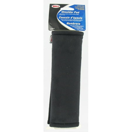 Bell Automotive 22-1-33240-8 Black Memory Foam Seat Belt Pad