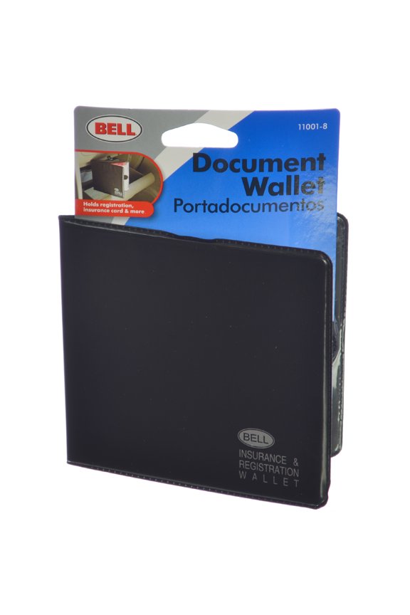 Bell Protective Document Wallet for Insurance Card & Vehicle Registration Holder