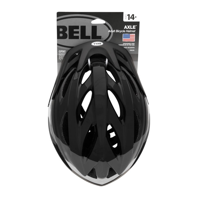 Bell Axle Adult Tri-tone Bike Helmet, 14+, 54-61cm