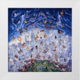 thumbnail image 1 of Bell, Bill 12x12 White Modern Wood Framed Museum Art Print Titled - Raining Cats And Dogs NYC, 1 of 4