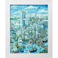 thumbnail image 1 of Bell, Bill 12x14 White Modern Wood Framed Museum Art Print Titled - New York, New York, 1 of 4