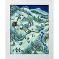 thumbnail image 1 of Bell, Bill 12x14 White Modern Wood Framed Museum Art Print Titled - Sledding, 1 of 4