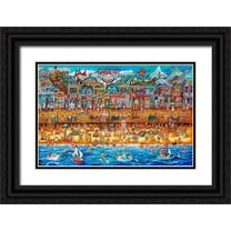 Bell, Bill 14x11 Black Ornate Wood Framed with Double Matting Museum Art Print Titled - Wonderland