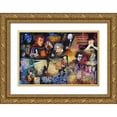 thumbnail image 1 of Bell, Bill 14x11 Gold Ornate Wood Framed with Double Matting Museum Art Print Titled - Art of Music, 1 of 4