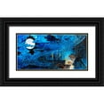thumbnail image 1 of Bell, Bill 14x9 Black Ornate Wood Framed with Double Matting Museum Art Print Titled - Moonlight Sonata, 1 of 4