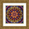thumbnail image 1 of Bell, Bill 15x15 Gold Ornate Wood Framed with Double Matting Museum Art Print Titled - A Circle Of Cats, 1 of 4