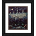 thumbnail image 1 of Bell, Bill 15x17 Black Ornate Wood Framed with Double Matting Museum Art Print Titled - Jungle Moon, 1 of 4
