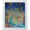 thumbnail image 1 of Bell, Bill 15x18 White Modern Wood Framed Museum Art Print Titled - Raining Frogs And Fishes, 1 of 4