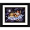 thumbnail image 1 of Bell, Bill 18x14 Black Ornate Wood Framed with Double Matting Museum Art Print Titled - Leo, 1 of 4