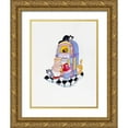 thumbnail image 1 of Bell, Bill 19x24 Gold Ornate Wood Framed with Double Matting Museum Art Print Titled - 50s Cats, 1 of 4