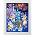 thumbnail image 1 of Bell, Bill 19x24 White Modern Wood Framed Museum Art Print Titled - Miss Liberty, 1 of 4