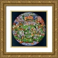 thumbnail image 1 of Bell, Bill 20x20 Gold Ornate Wood Framed with Double Matting Museum Art Print Titled - The Dog Show Pc, 1 of 4