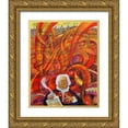 thumbnail image 1 of Bell, Bill 20x24 Gold Ornate Wood Framed with Double Matting Museum Art Print Titled - Bach, 1 of 4