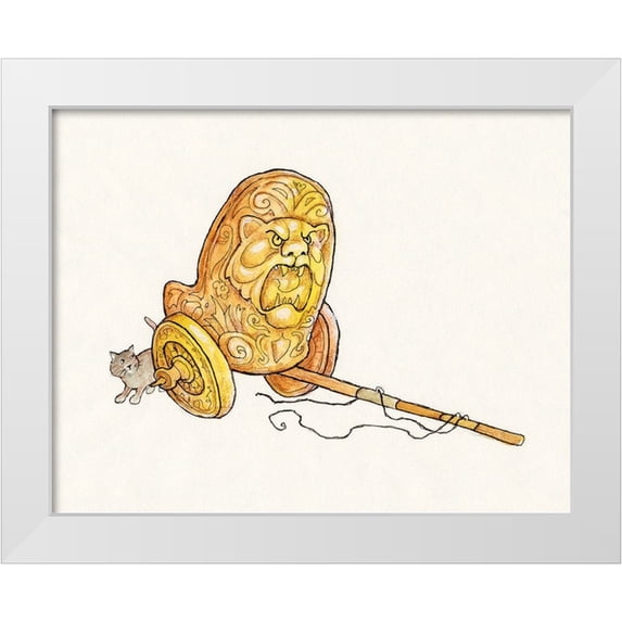 Bell, Bill 24x20 White Modern Wood Framed Museum Art Print Titled - 12A - Trojan