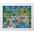 thumbnail image 1 of Bell, Bill 24x20 White Modern Wood Framed Museum Art Print Titled - Victorian Zoo, 1 of 4