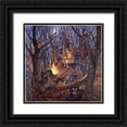 thumbnail image 1 of Bell, Bill 26x26 Black Ornate Wood Framed with Double Matting Museum Art Print Titled - David/23Rd Psalm, 1 of 4