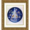 thumbnail image 1 of Bell, Bill 26x30 Gold Ornate Wood Framed with Double Matting Museum Art Print Titled - The Star Tree - Circle, 1 of 4