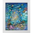thumbnail image 1 of Bell, Bill 26x32 White Modern Wood Framed Museum Art Print Titled - Neptunes World, 1 of 4