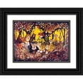 thumbnail image 1 of Bell, Bill 32x24 Black Ornate Wood Framed with Double Matting Museum Art Print Titled - Noah - Lions-Tigers-Bears, 1 of 4