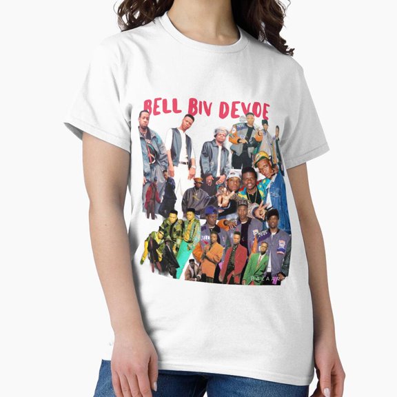 Bell Biv Devoe New Jack Swing R&B Faction Varsity Typography Variant B T-Shirt