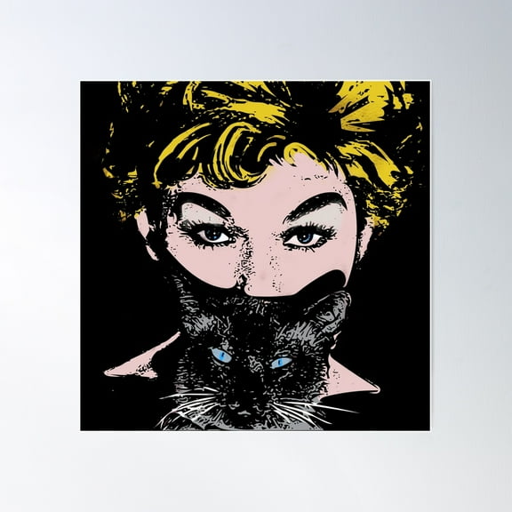 Bell, Book And Candle Poster Wall Art, Modern Wall Decor For Living Room Bedroom, 8x12 UNFRAMED